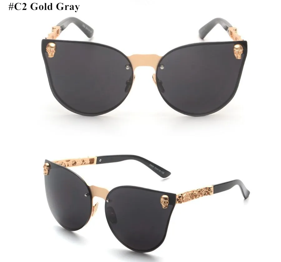 Oversize Pink Rose Gold Sunglasses with Jewel and Cat Eye Embellishments