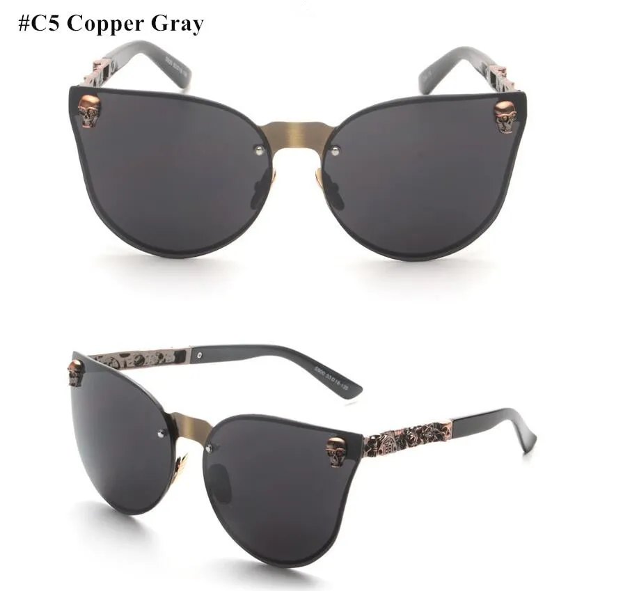 Oversize Pink Rose Gold Sunglasses with Jewel and Cat Eye Embellishments