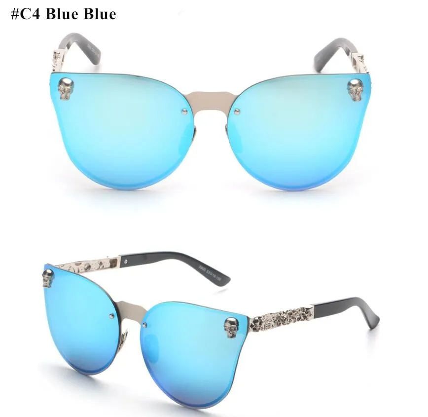 Oversize Pink Rose Gold Sunglasses with Jewel and Cat Eye Embellishments