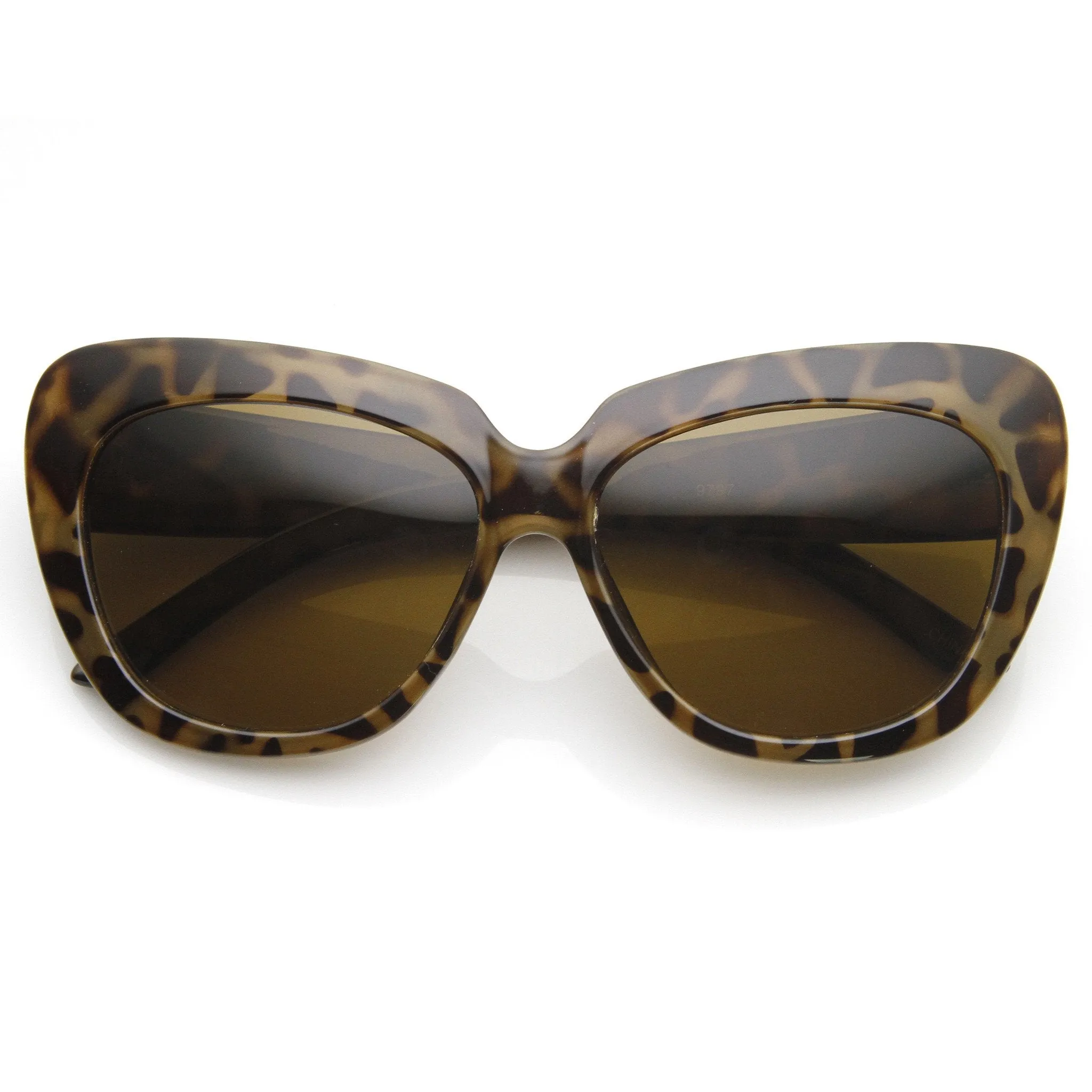 Oversize Womens Designer Cateye Fashion Sunglasses 9163