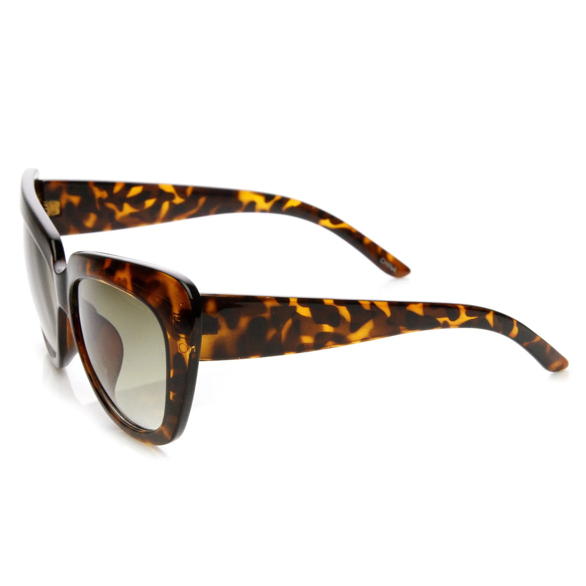 Oversize Womens Designer Cateye Fashion Sunglasses 9163