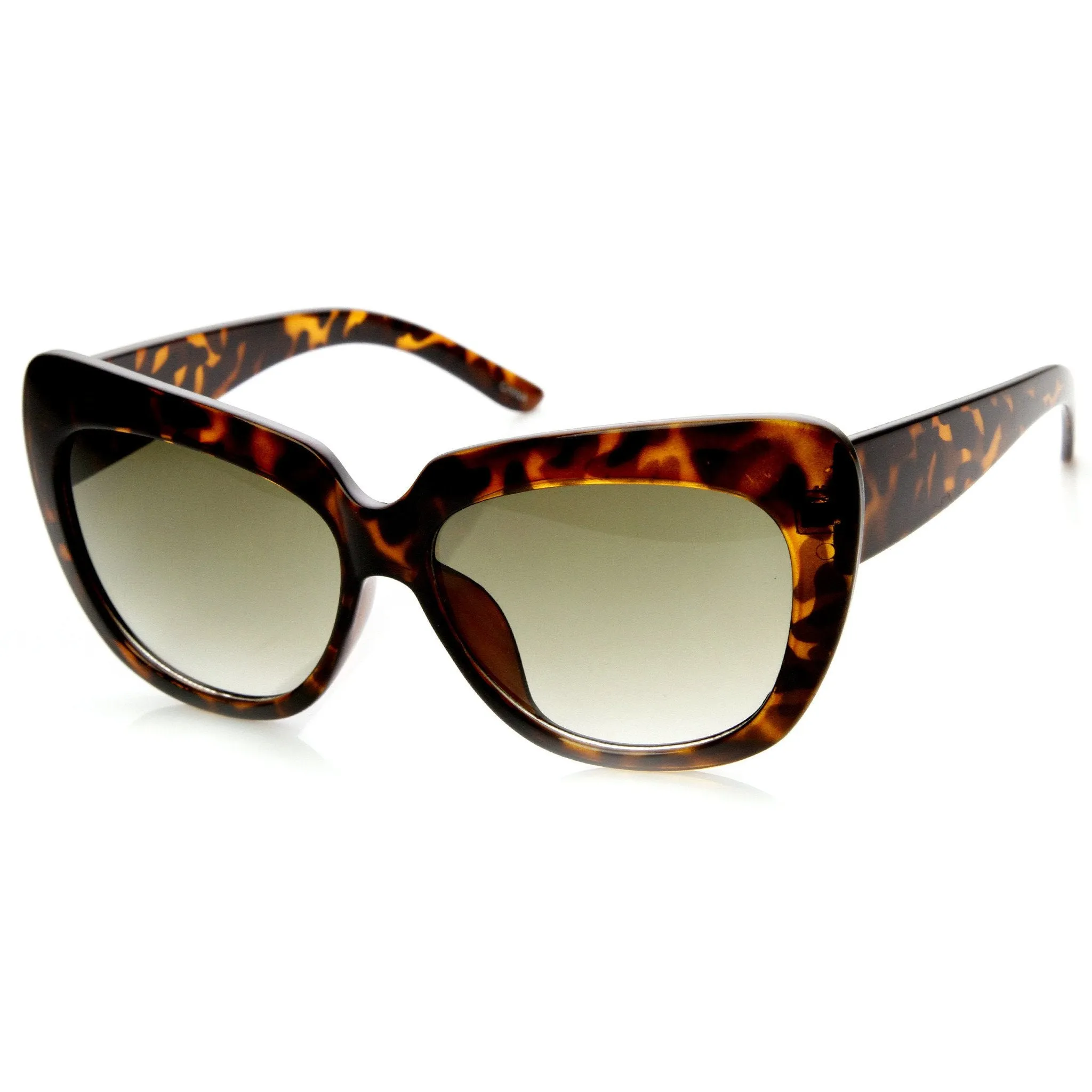 Oversize Womens Designer Cateye Fashion Sunglasses 9163