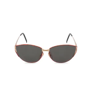 Paloma Picasso 3813 - Oval Sunglasses Metallic Sunset