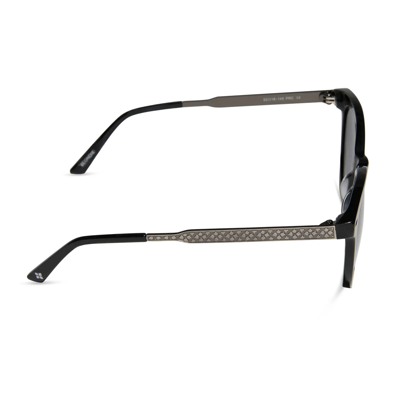 PATRICIA NASH - BLONDIE   ANTIQUE METALLIC   GREY GRADIENT SUNGLASSES