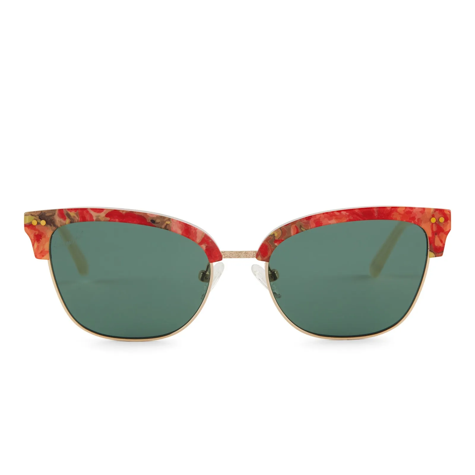 PATRICIA NASH - IRIS   FLORAL OIL PAINTING   G15 SUNGLASSES