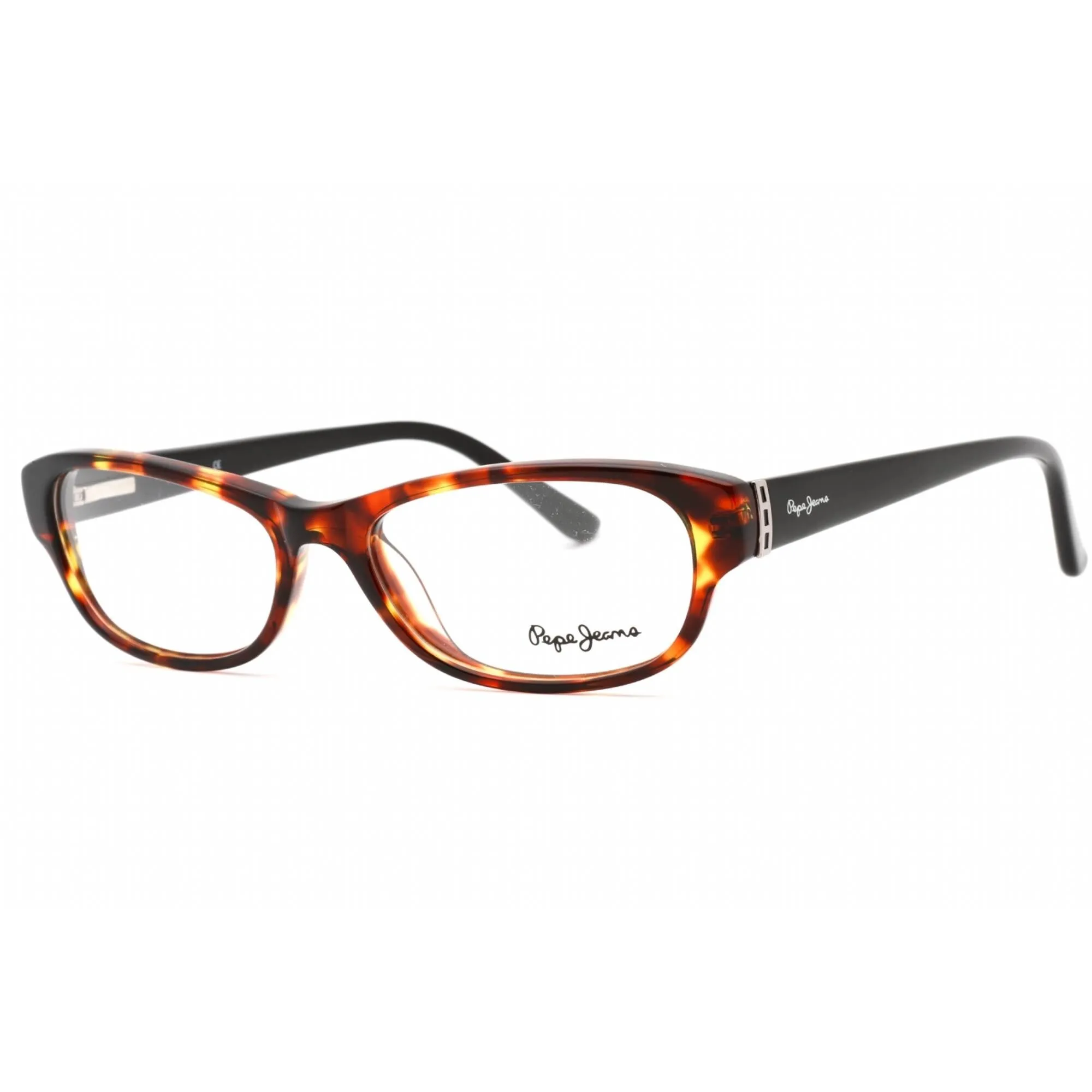 Pepe Jeans Women's Eyeglasses - Tortoise Cat Eye Frame Clear Demo Lens | PJ3090 C6