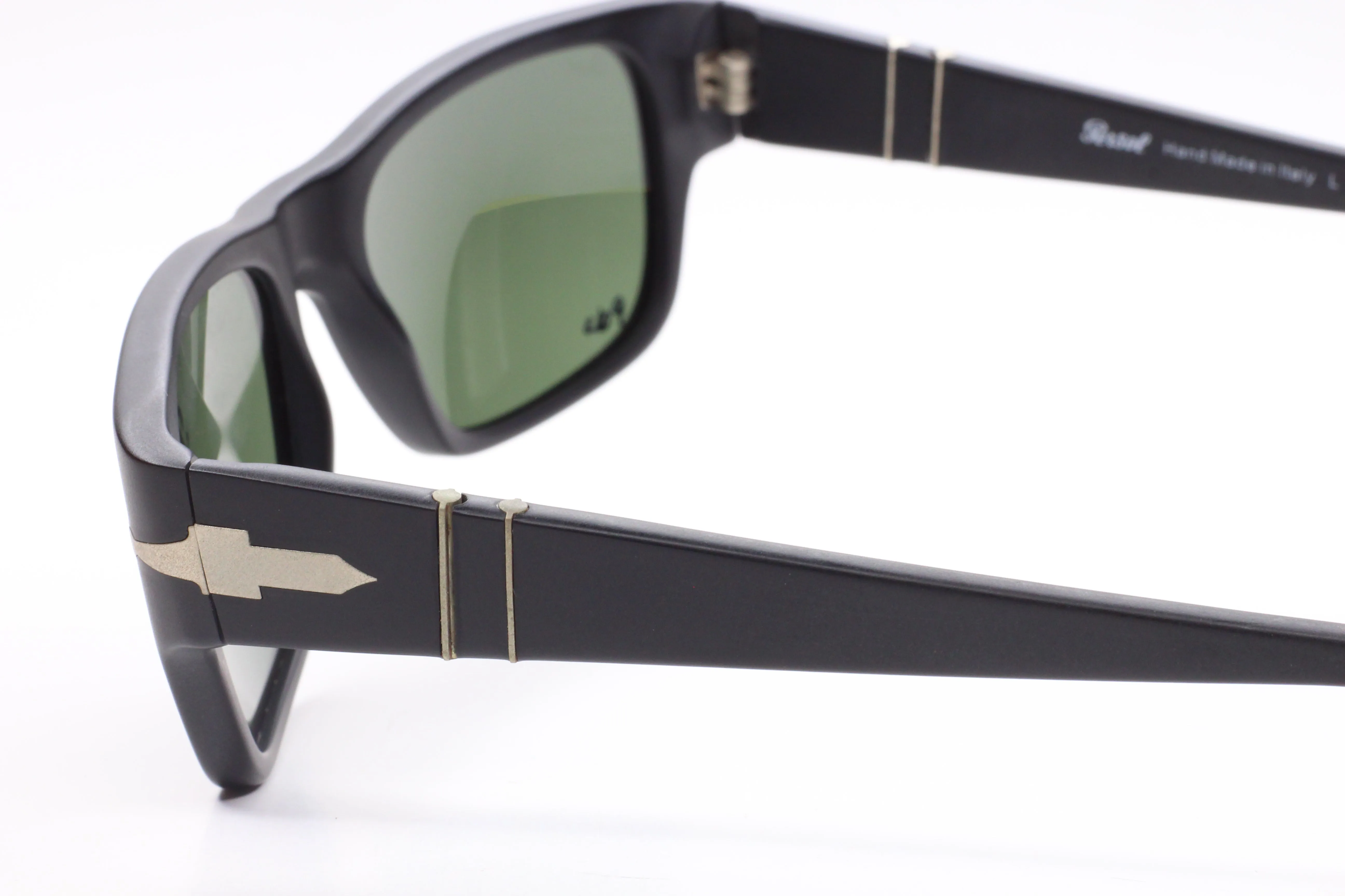 Persol PO3021S 900/31 Matte Black U.V. Protection Lenses Italy Sunglasses