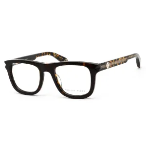 Philipp Plein VPP023V Eyeglasses SHINY DARK HAVANA / Clear demo lens