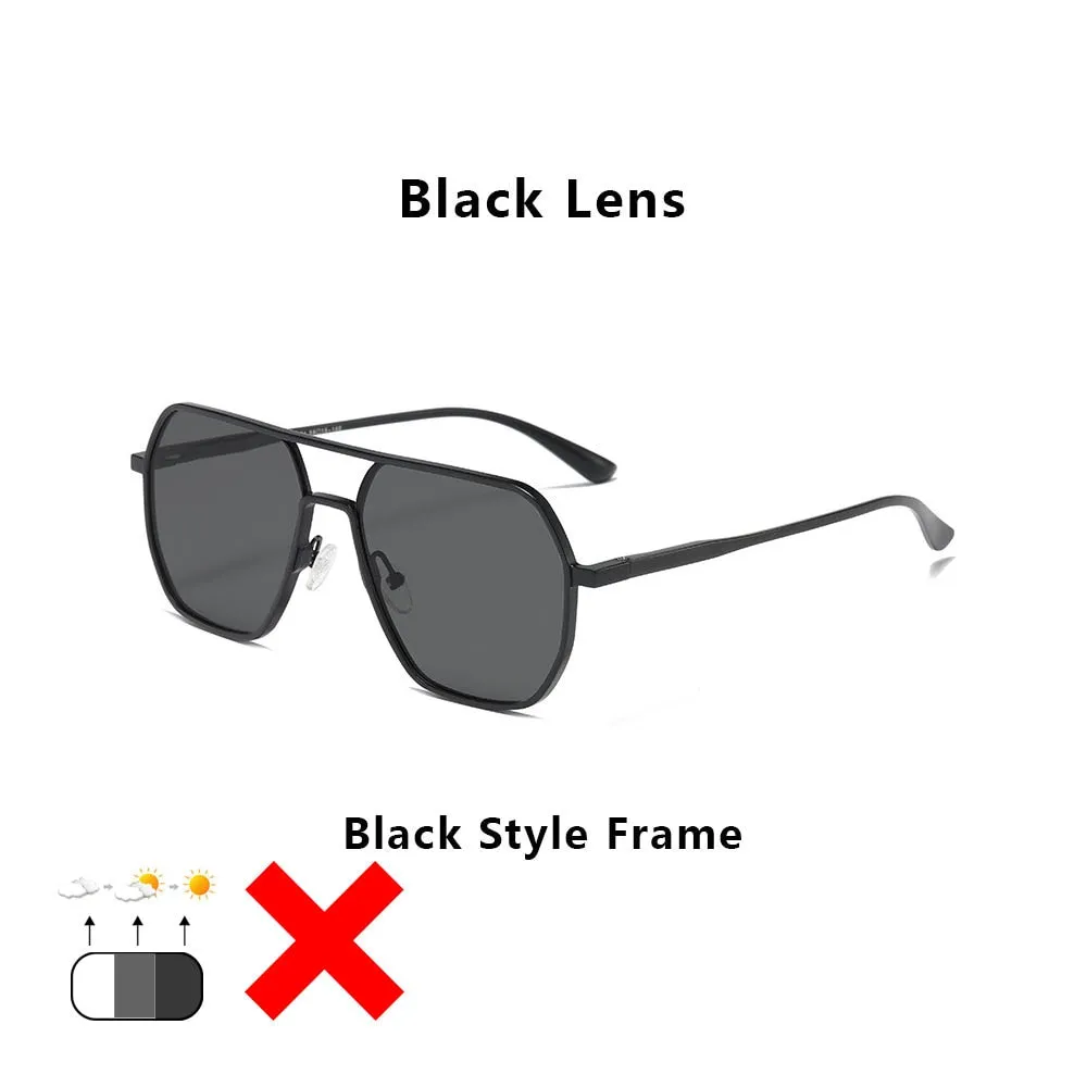 Photochromic Sunglasses Men Polarized Driving Chameleon Glasses Male Change Color Sun Glasses Day Night Vision Driver&#39;s Eyewear