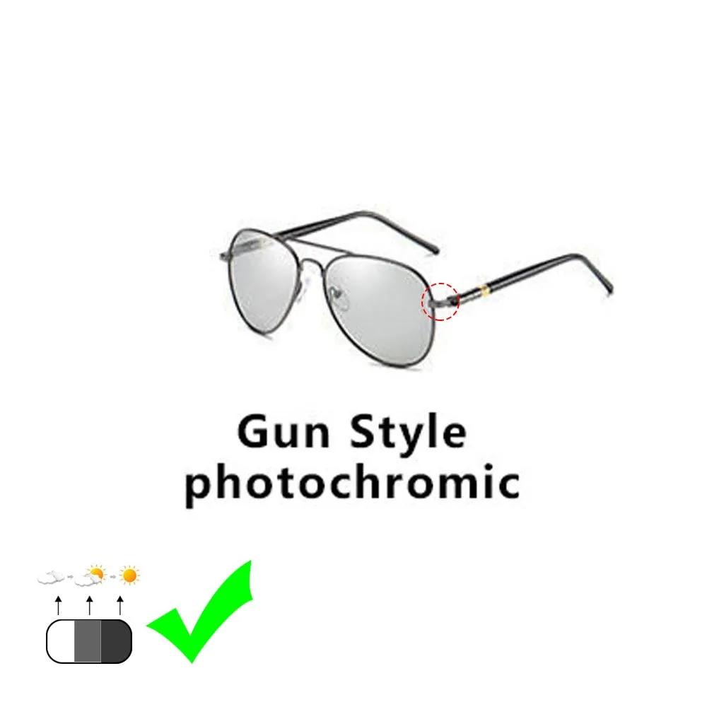 Photochromic Sunglasses Men Polarized Driving Chameleon Glasses Male Change Color Sun Glasses Day Night Vision Driver&#39;s Eyewear
