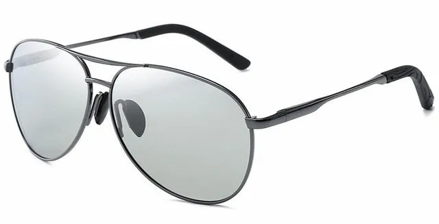 Pilot Male Day Night Vision Polarized Sunglasses