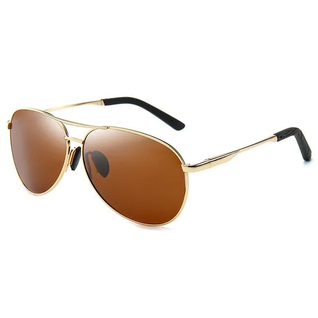 Pilot Male Day Night Vision Polarized Sunglasses