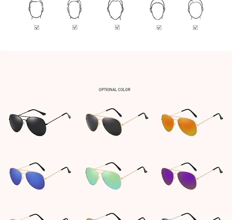 Pilot Women Retro Outdoor Driving Sunglasses