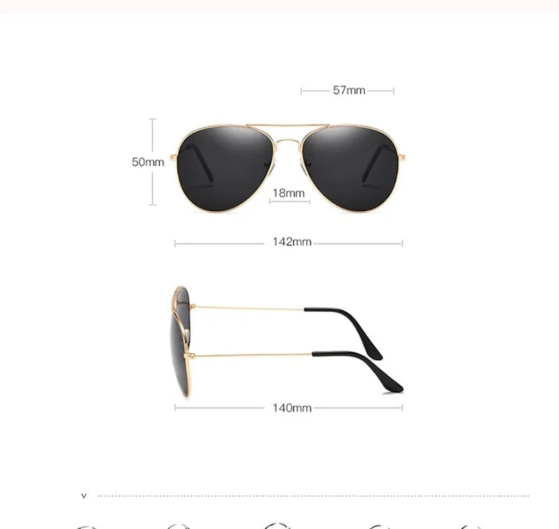 Pilot Women Retro Outdoor Driving Sunglasses