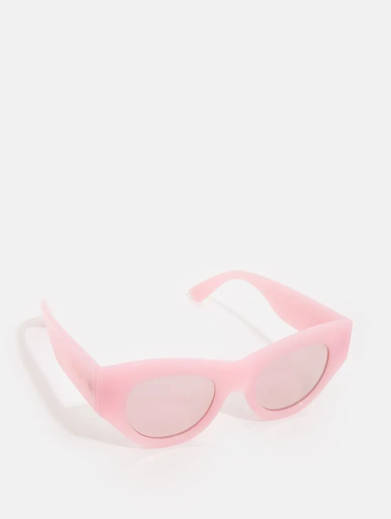 Pink Chunky Cat Sunglasses