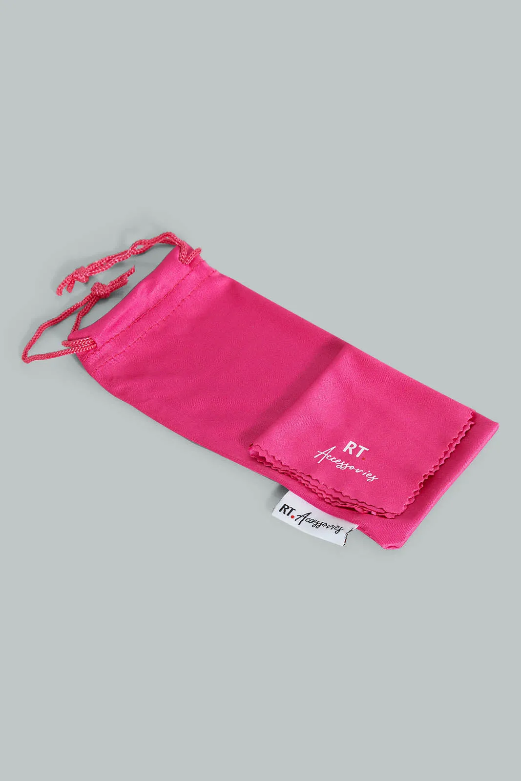 Pink Embellished Sunglasses For Girls