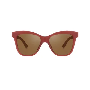 Polarized Adult Wayfarer Sunglasses - Cinnamon