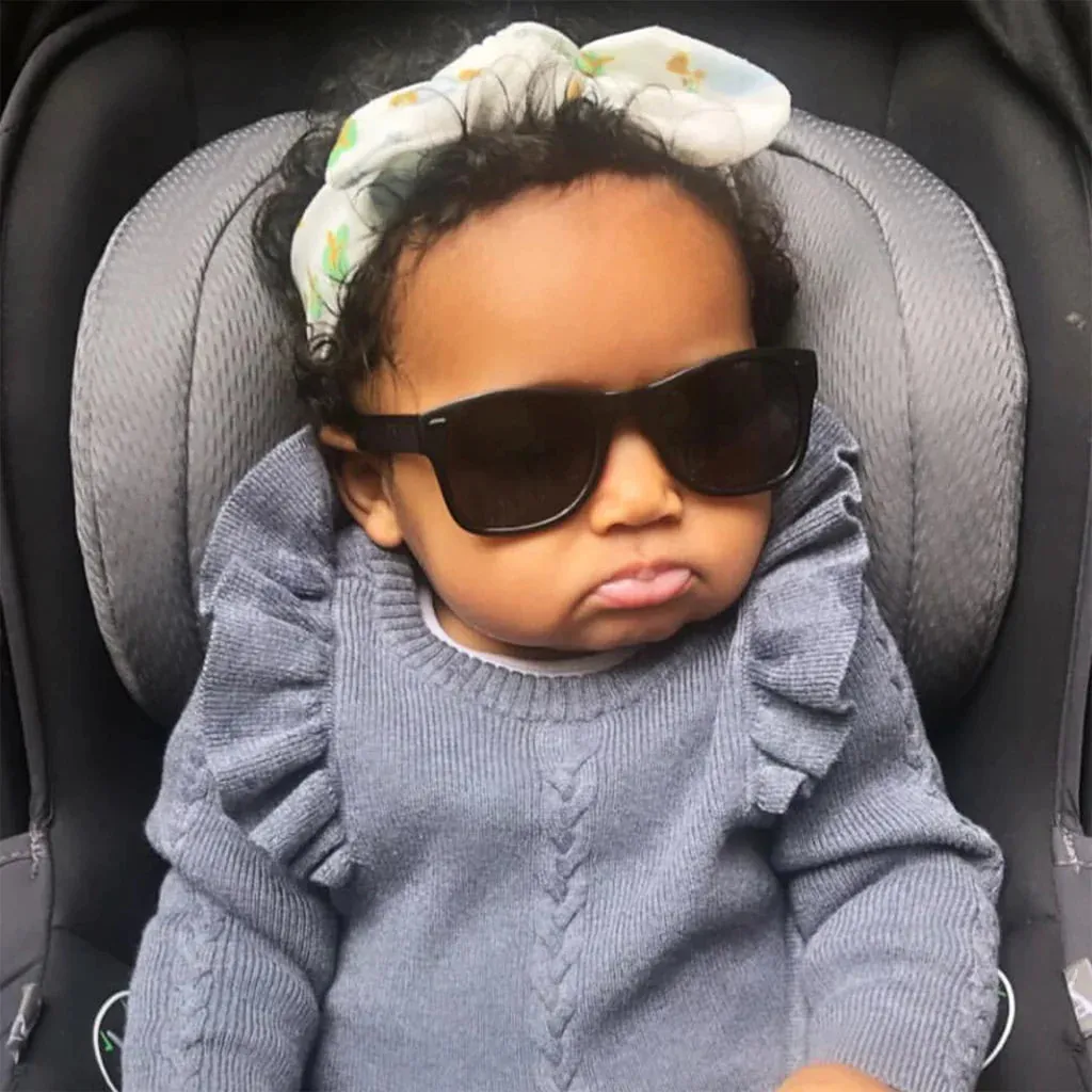 Polarized Lens Kids Black Sunglasses | Baby/Toddler/Junior