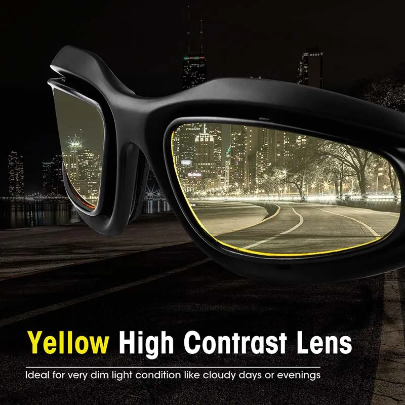 Polarized Motorcycle Sunglasses - UV400