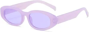 Polygon Sunglasses Woman Fashion Black Small Frame Eyeglasses Vintage Sun Glasses Female Shades Oval Gradient