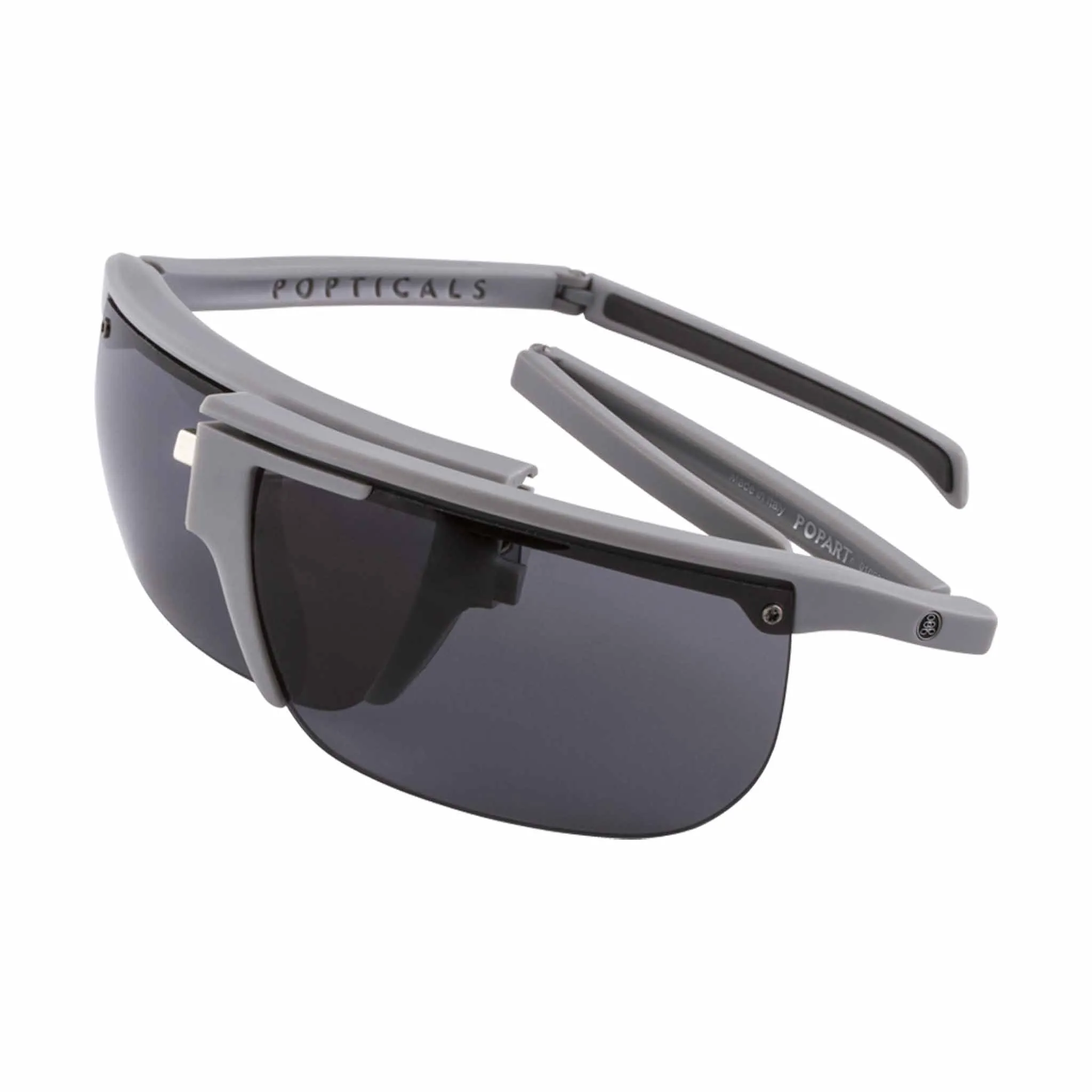 POPART | Polarized, Matte Gray, Gray Lens