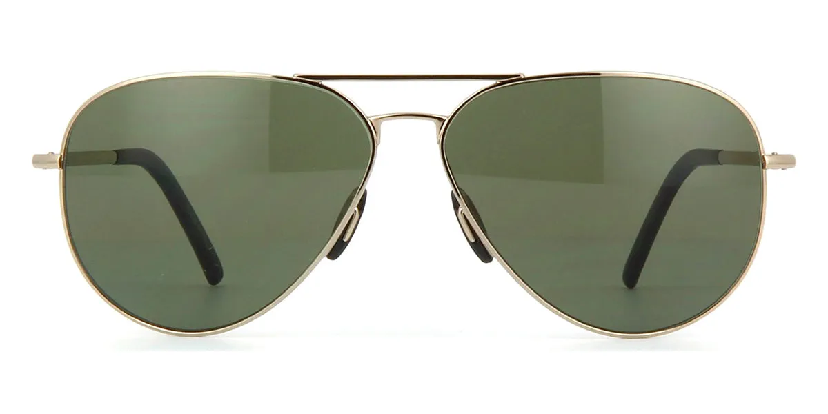 Porsche Design 8508 A Gold Aviators with Polarised Lenses
