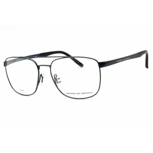 Porsche Men's Eyeglasses - Blue Titanium Full Rim Frame Clear Demo Lens | P8370 D