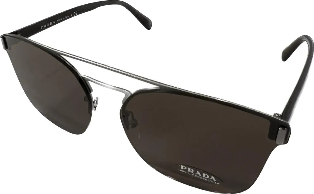 Prada  PR67TS 5AV8C1 Gunmetal/Brown
