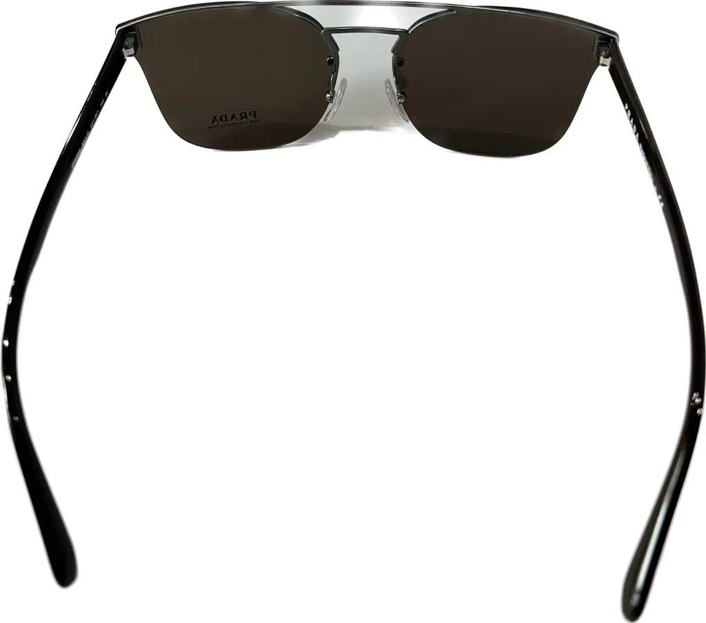 Prada  PR67TS 5AV8C1 Gunmetal/Brown