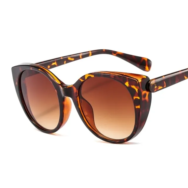 Printed Cat Eye Sunglasses