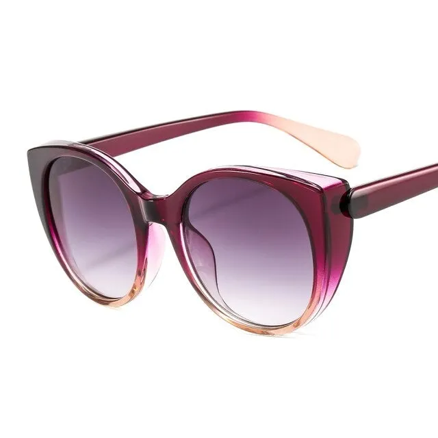 Printed Cat Eye Sunglasses