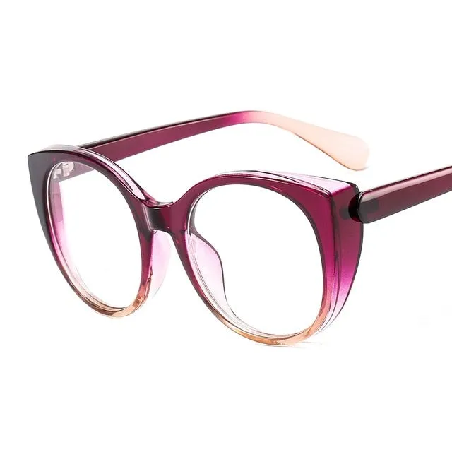 Printed Cat Eye Sunglasses