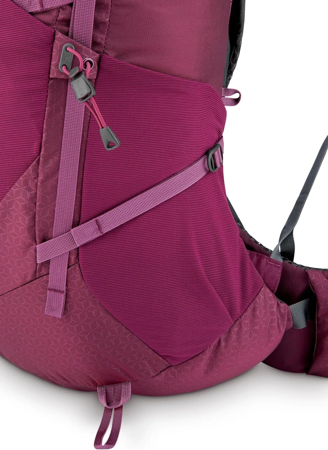 Rab Women's Exion ND Backpack - Comfortable Daypack for Hiking, Trekking, & Backpacking - Mulberry - 35-Liter (Back Length - Small/Medium)