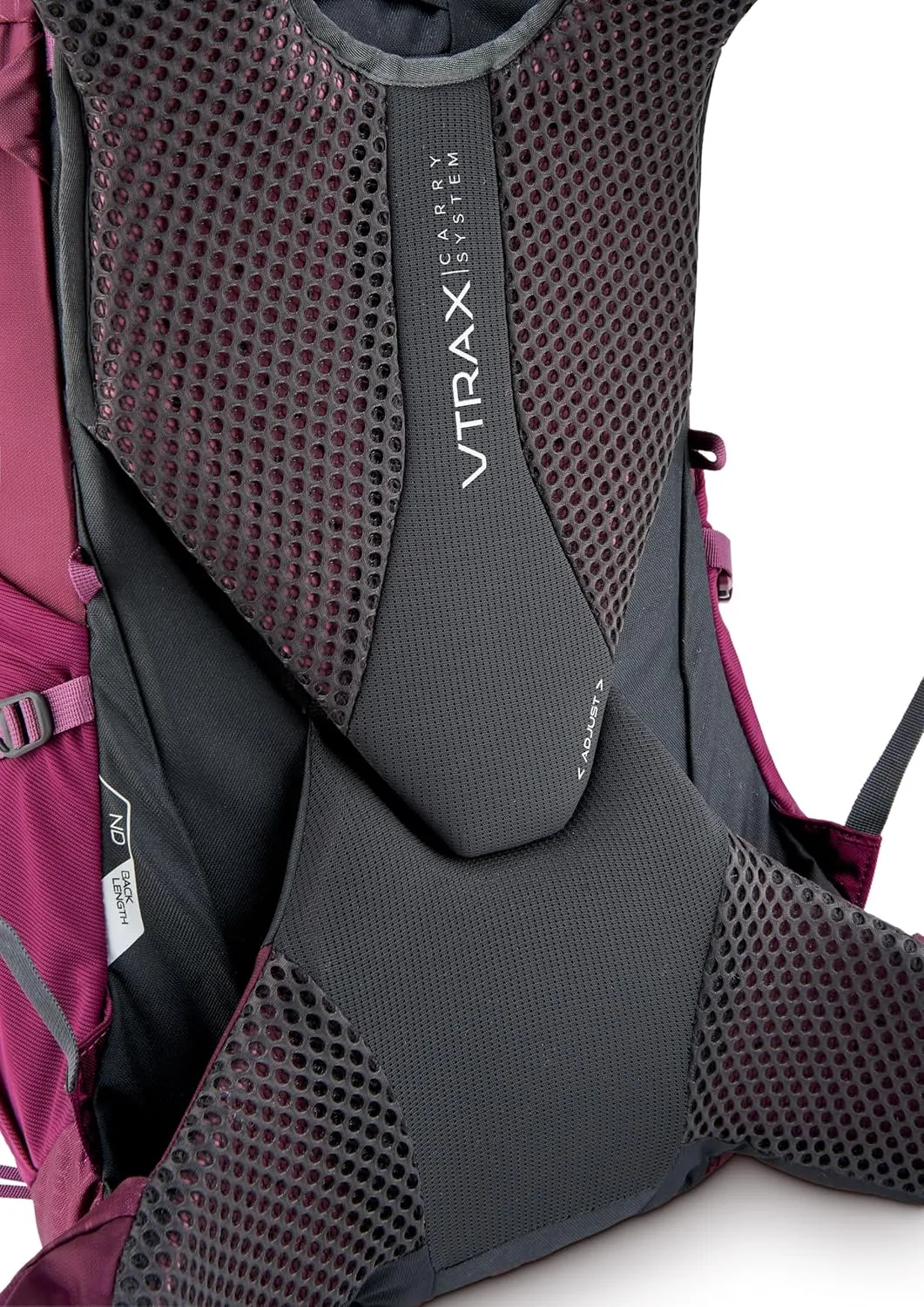 Rab Women's Exion ND Backpack - Comfortable Daypack for Hiking, Trekking, & Backpacking - Mulberry - 35-Liter (Back Length - Small/Medium)