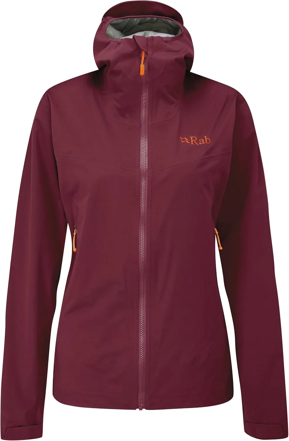 Rab Women's Kinetic 2.0 Hooded Jacket, Waterproof Softshell for Hiking, Trekking