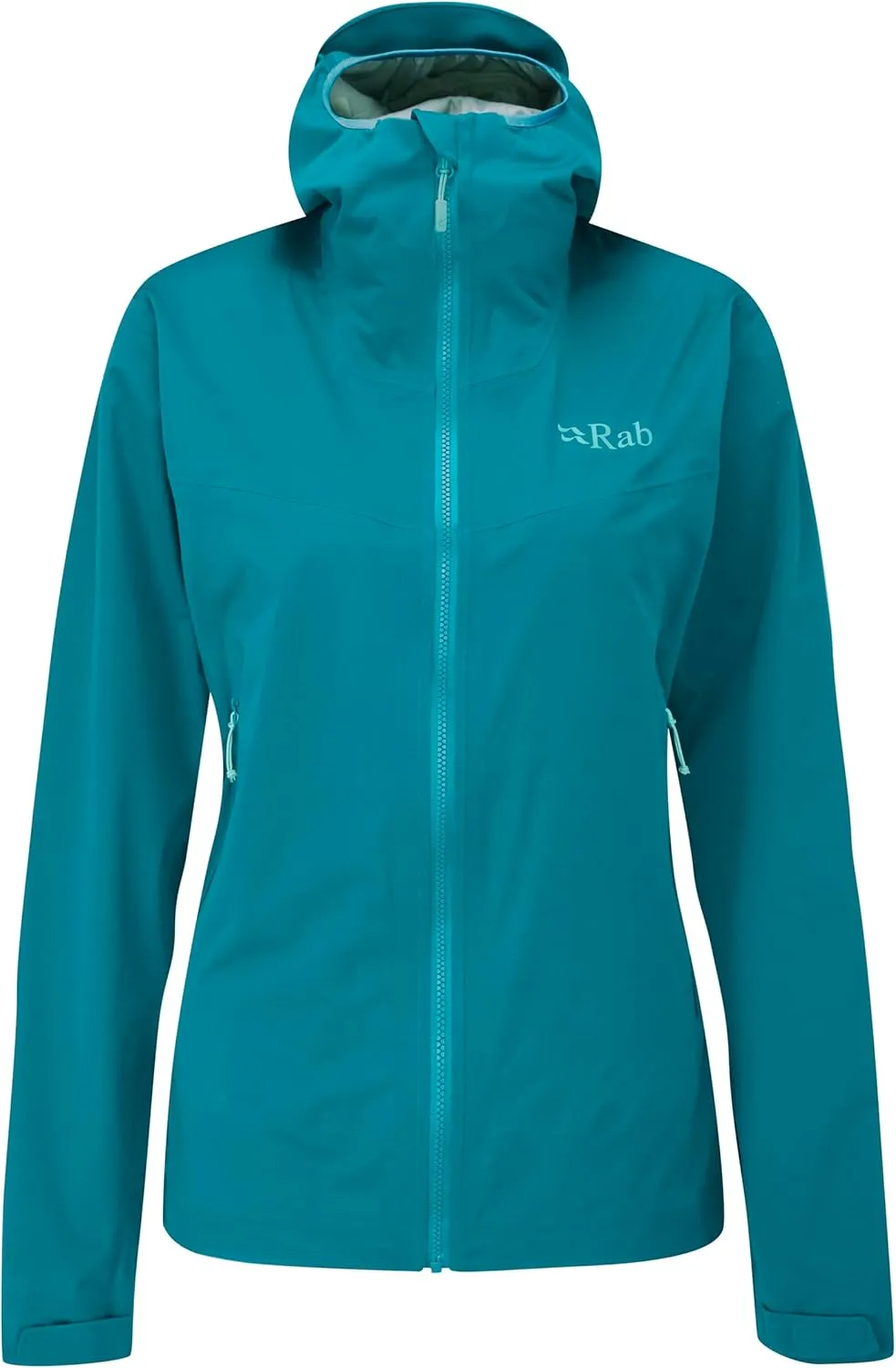 Rab Women's Kinetic 2.0 Hooded Jacket, Waterproof Softshell for Hiking, Trekking
