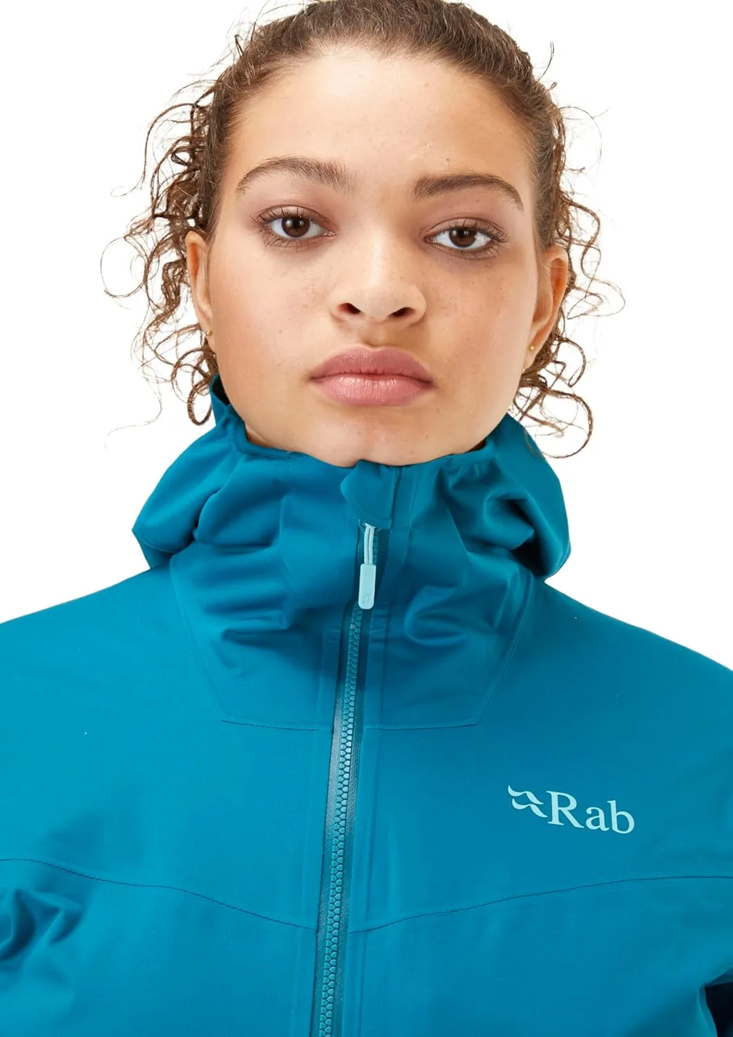 Rab Women's Kinetic 2.0 Hooded Jacket, Waterproof Softshell for Hiking, Trekking