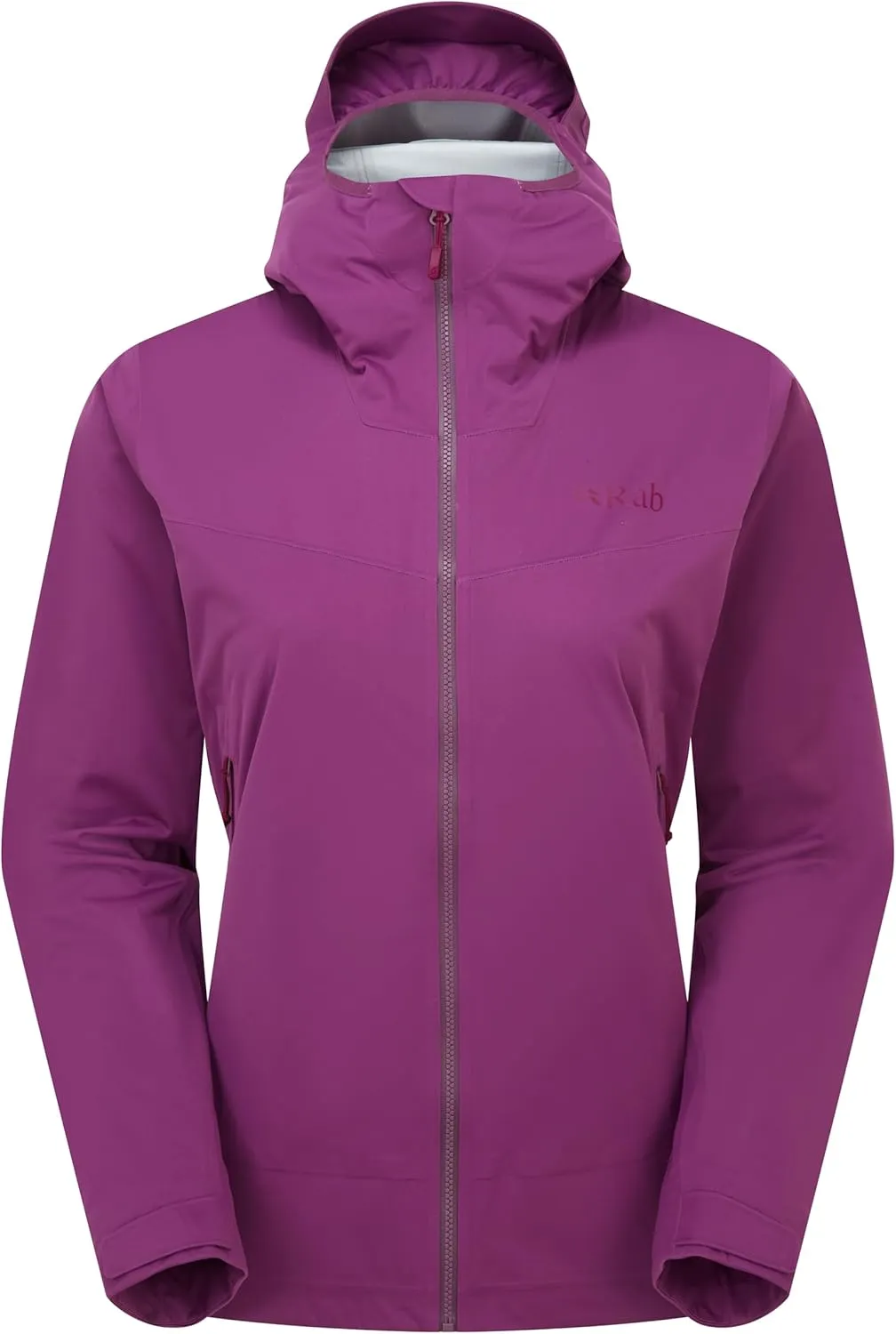 Rab Women's Kinetic 2.0 Hooded Jacket, Waterproof Softshell for Hiking, Trekking
