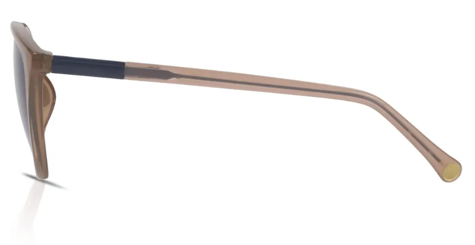 Radley London Women's Fionn Nude/Blue Oversized Cat Eye Sunglasses