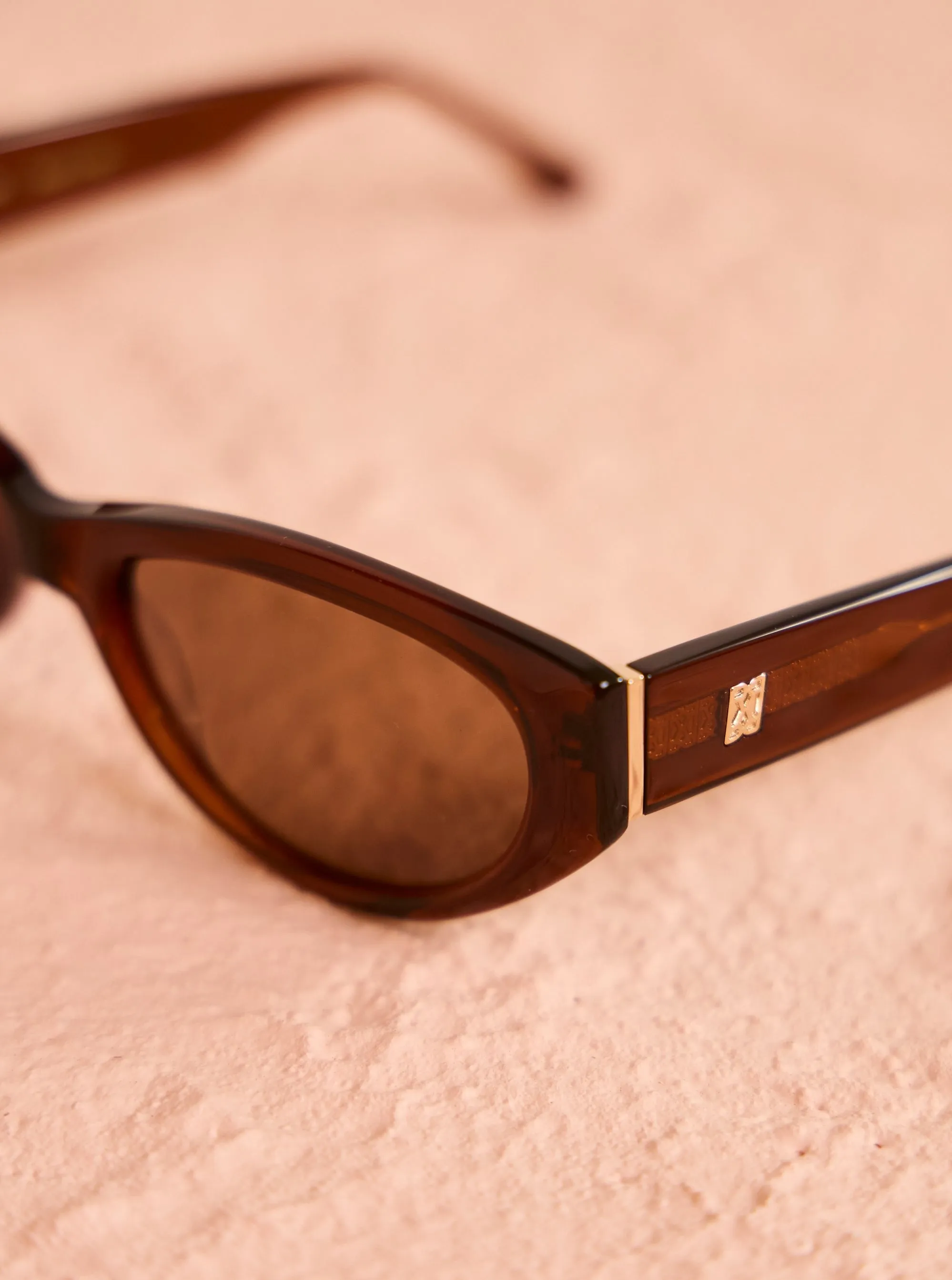 Raie Riley Sunglasses in Choc