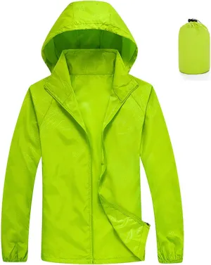 Rain Jacket For Women Lightweight Waterproof Rain Coats Hiking Active Packable Raincoat Windbreaker Jacket With Hood