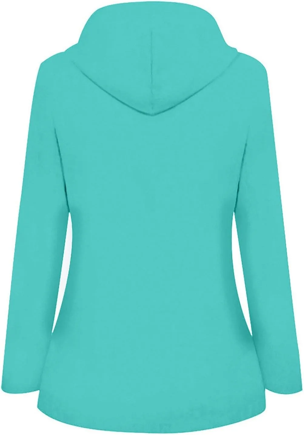 Rain Jackets for Women Hooded Raincoat Windproof Lightweight Lined Windbreaker Travel Jackets