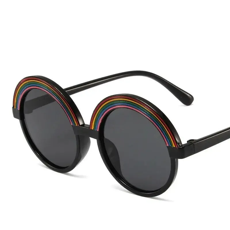 Rainbow Shape Round Sunglasses