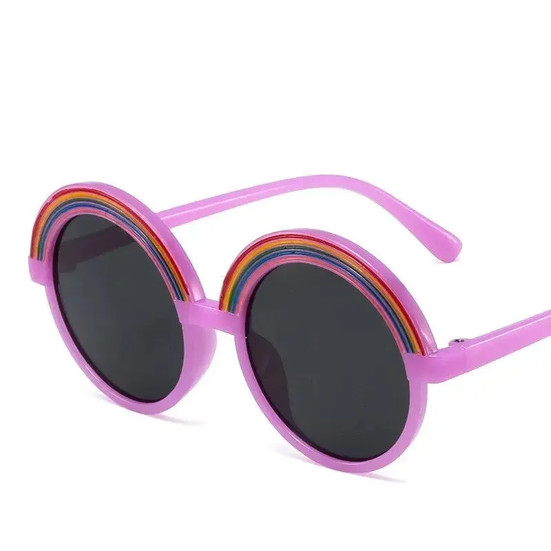 Rainbow Shape Round Sunglasses