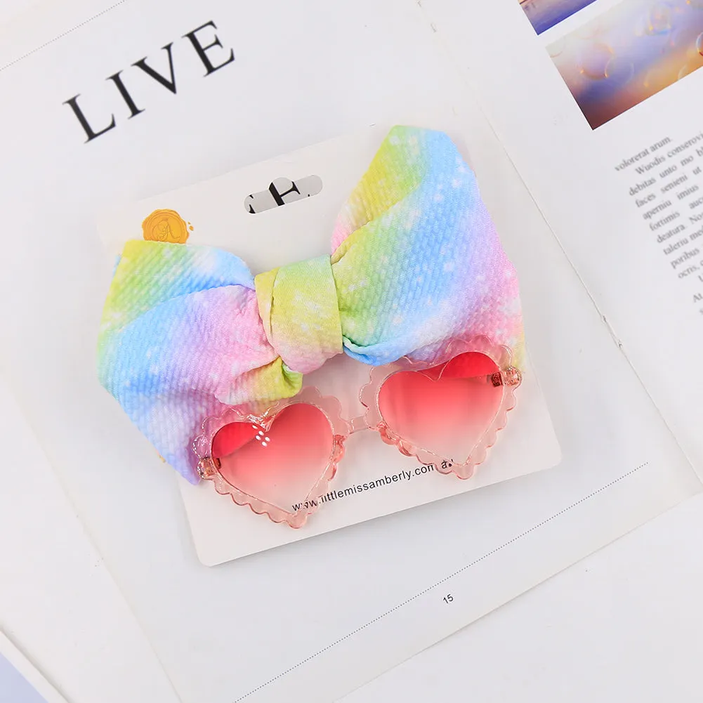 Rainbow sunnies set (sunglasses set)