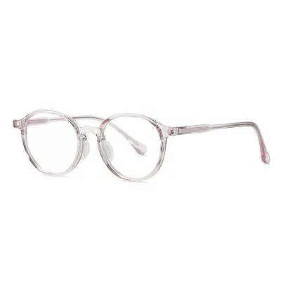 Ralferty Women's Full Rim Round Tr 90 Acetate Eyeglasses D204