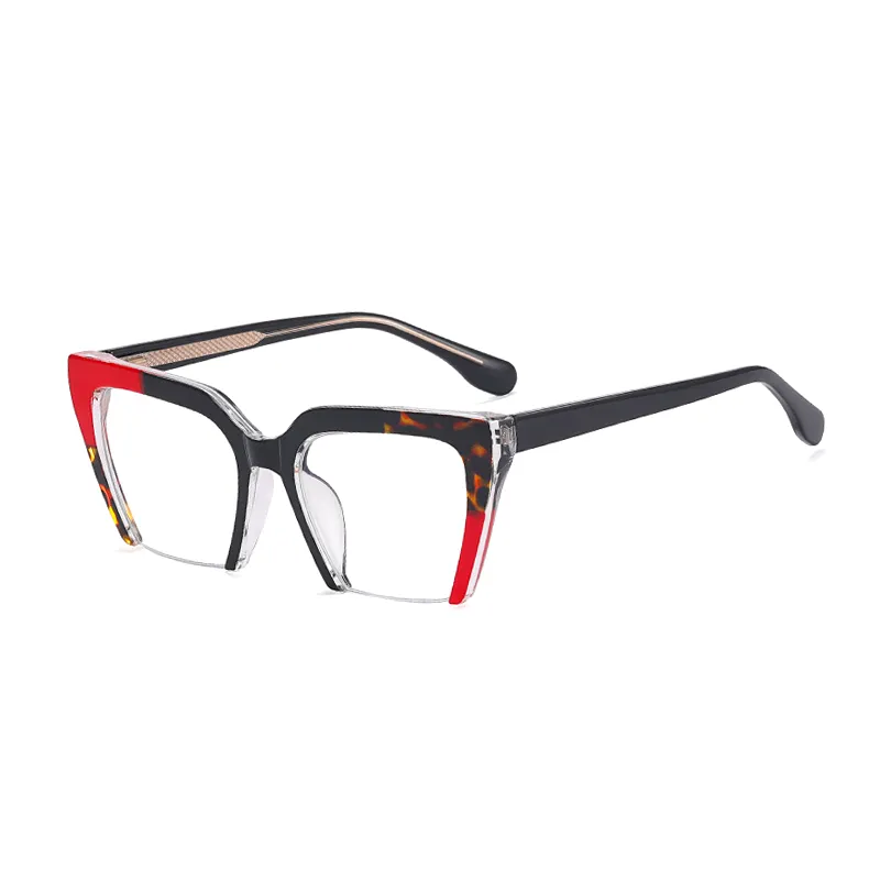 Ralferty Women's Full Rim Square Cat Eye Tr 90 Acetate Eyeglasses F81058