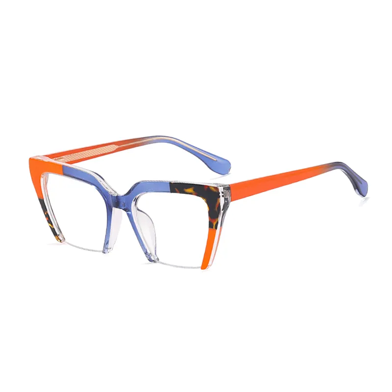 Ralferty Women's Full Rim Square Cat Eye Tr 90 Acetate Eyeglasses F81058