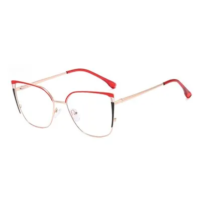 Ralferty Women's Full Rim Square Cat Eye Tr 90 Acetate Eyeglasses F82019