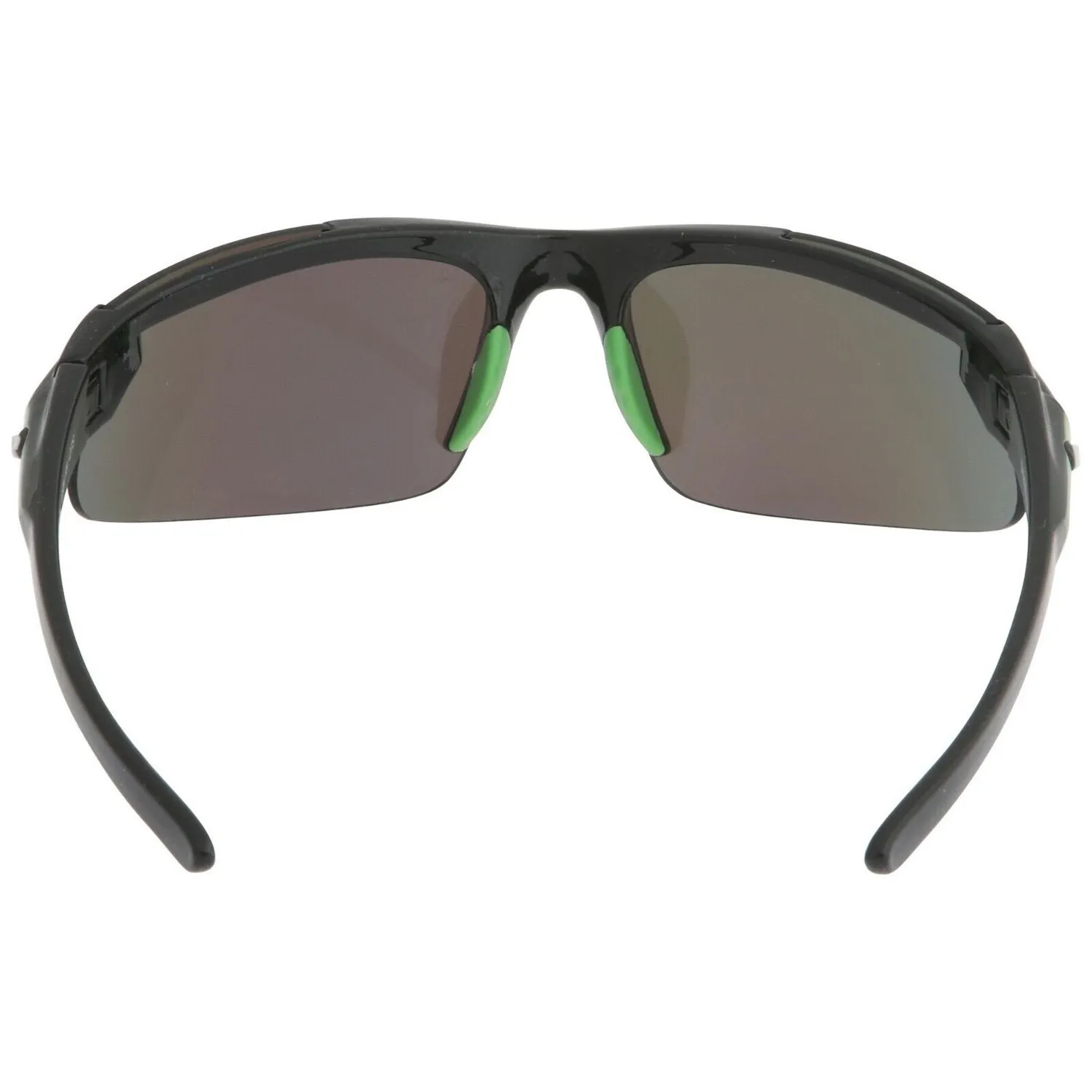 RAWLINGS Youth Sports Baseball Sunglasses Durable 100% UV Poly Lens, Shielded Lens (Black/Green)